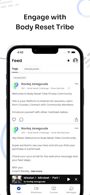 Body Reset Tribe Academy Screenshot 1
