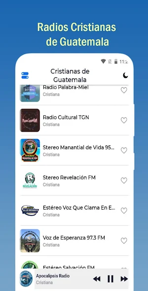 Radios Cristianas de Guatemala Screenshot 1