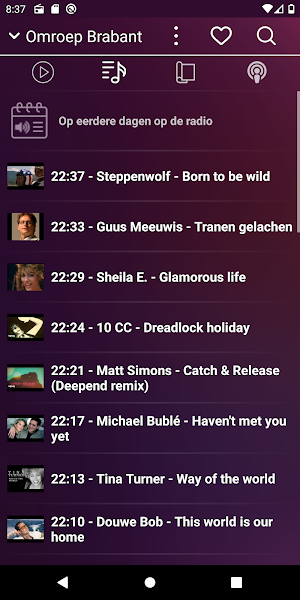 My Online Radio - Nederland Screenshot 2