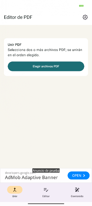 Editor de PDF Screenshot 0