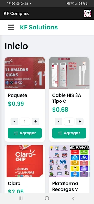 KF Compras Screenshot 0