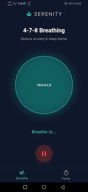 Serenity: Breath & Focus Screenshot 2
