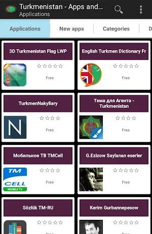Turkmen apps and games Screenshot 0
