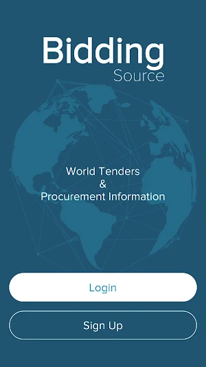 Online Tenders & Procurement Information Screenshot 0