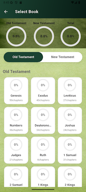 Bible Voice - Transcription Screenshot 2