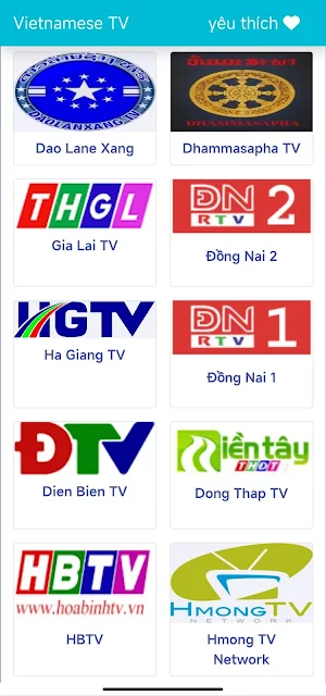 Vietnamese TV Screenshot 0
