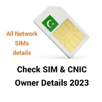 SIM Owner Details Pakistan