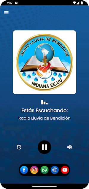 Radio Lluvia de Bendicion Screenshot 2