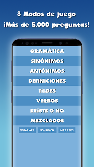 Guess the correct word in Spanish free Screenshot 0