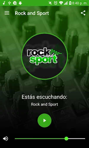 Rock and Sport Radio Screenshot 2