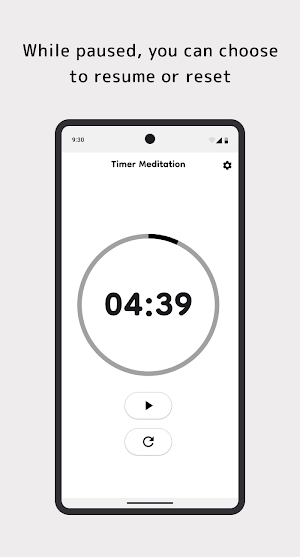 Minimal Timer Meditation Screenshot 2