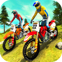 Uphill Offroad Motorbike Rider