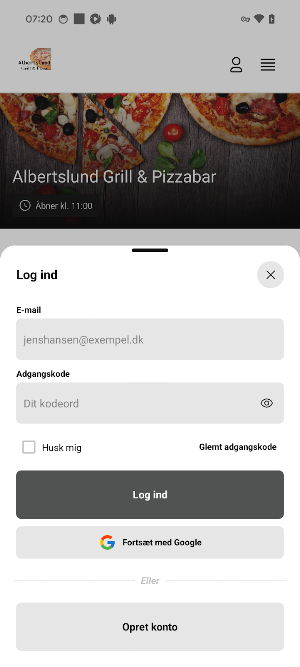 Albertslund Grill & Pizzabar Screenshot 1