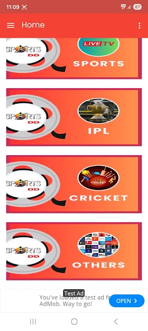 DD Sports Screenshot 1