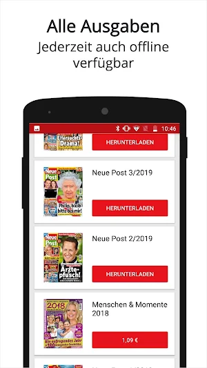 Neue Post ePaper — Promis aus Show und Adel Screenshot 1