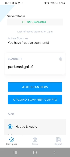 SISTIC Scanner App Screenshot 1