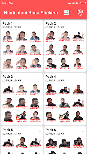 Hindustani Bhau Stickers For Whatsapp Screenshot 3