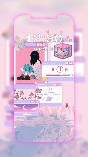 Pink Aesthetic Wallpapers Screenshot 1