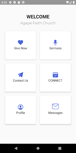 Agape Faith Church Screenshot 0