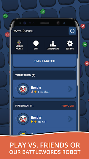 BattleWords Premium: fast-paced word game Screenshot 1
