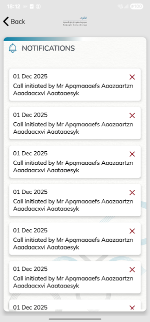 FCG Corp App Screenshot 1