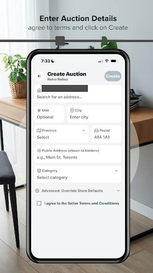 Bidrush Seller Screenshot 2