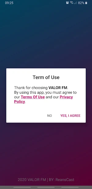 VALOR FM Screenshot 0