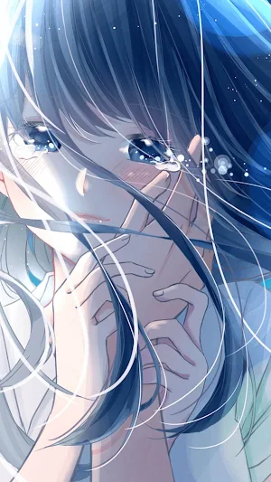 Sad Girl Anime Wallpaper HD Screenshot 2