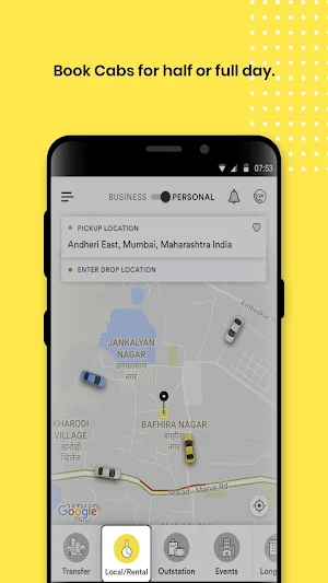 Madurai Taxi -Book Cabs/Taxi Screenshot 1