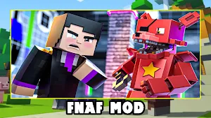 FNAF Mod for Minecraft PE Screenshot 1