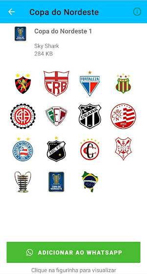 Figurinhas da Copa do Nordeste Screenshot 3