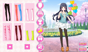 My Anime Manga Dress Up Game Screenshot 2