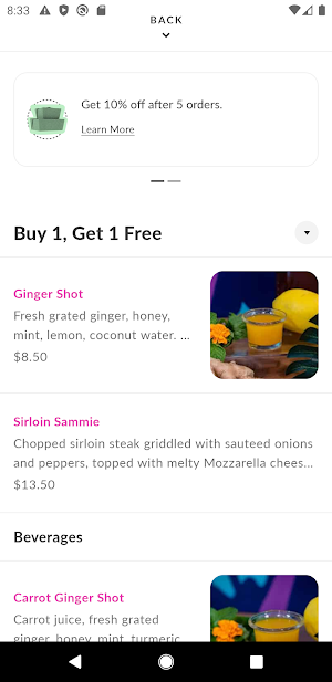 Boozie Smoothies Screenshot 2