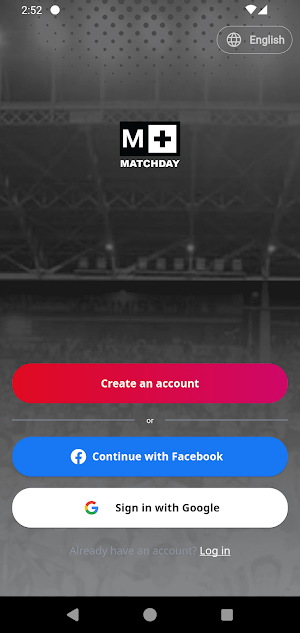 Matchday+ Screenshot 0