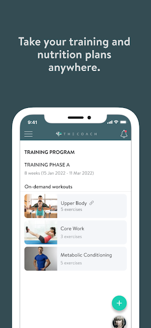 The Online Coach Screenshot 2