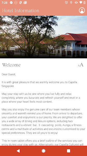 Capella Singapore Screenshot 1