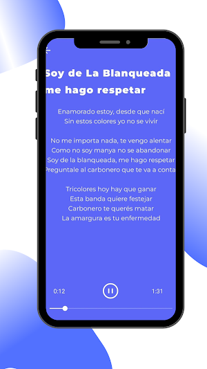 Canciones de Nacional Screenshot 2