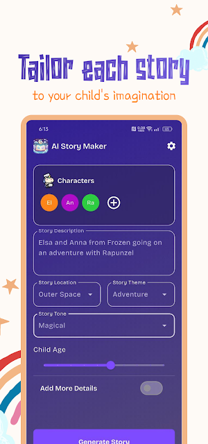 AI Story Maker - for Kids Screenshot 1