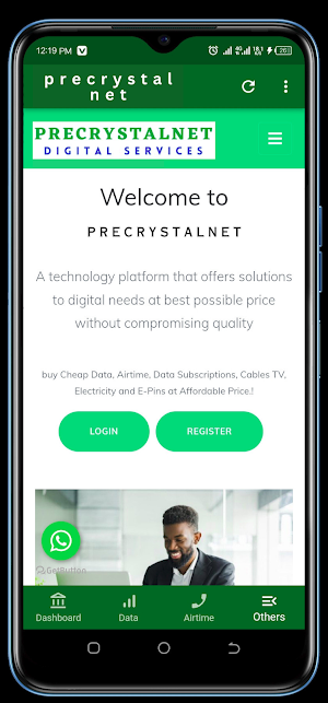 PrecrystalNet Digital Services Screenshot 0