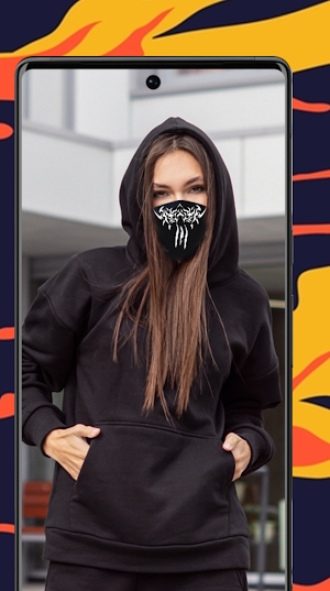 Cagoule Face Mask Photo Editor Screenshot 3