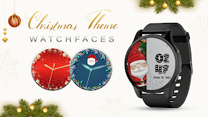 Christmas Theme Watch Face Screenshot 0