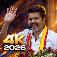 TVK Vijay 4K Wallpapers 2026