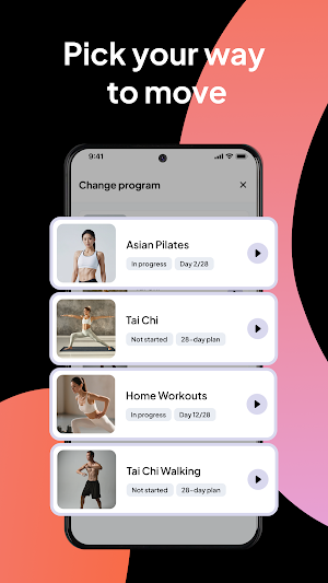 Body Booster: Fitness at Home Screenshot 1