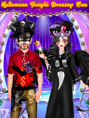 Halloween DressUp & MakeUp Salon: Halloween Games Screenshot 1