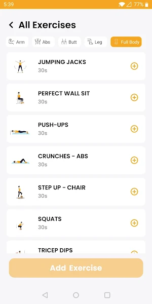 Home Workout Screenshot 0