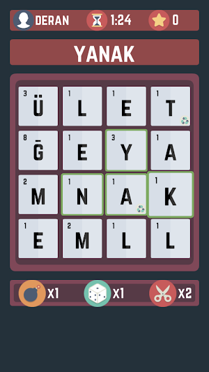 Harf Kutusu Kelime Oyunu Screenshot 2