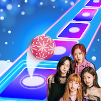 Jennie BLACKPINK Tiles Hop