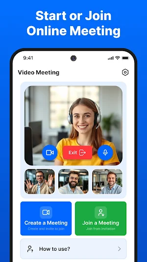 Meeting - Video Meeting Screenshot 1