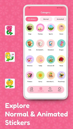 Flowers Stickers Screenshot 3