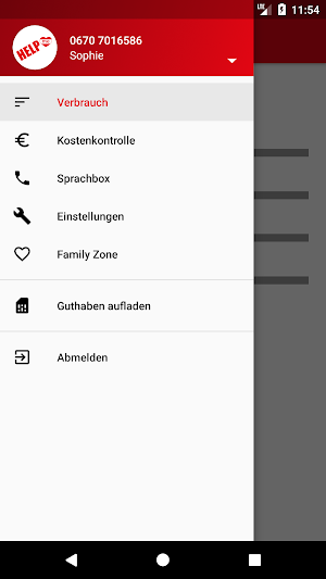 HELP mobile Screenshot 1